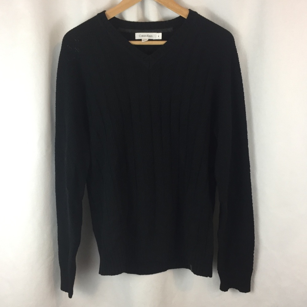 Calvin Klein Black Dress Sweater